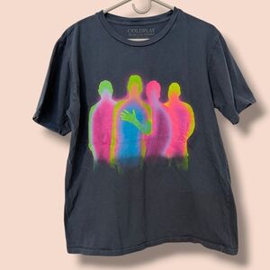 Coldplay Music Of The Spheres Tour 2023 Graphic T-Shirt LG